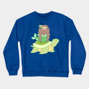 MerSloth and Turtle Crewneck Sweatshirt